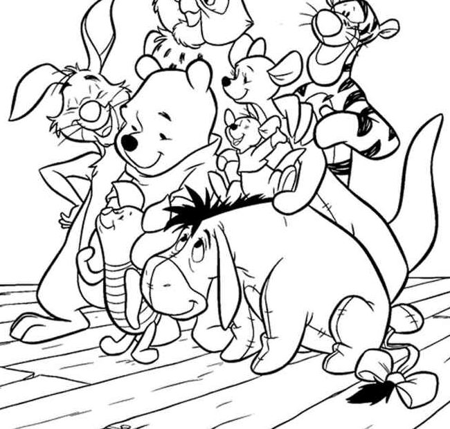 Kłapouchy kolorowanki